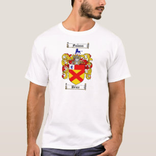CAMISETA ESCUDO DE LA FAMILIA DE BRUCE - ESCUDO DE ARMAS DE