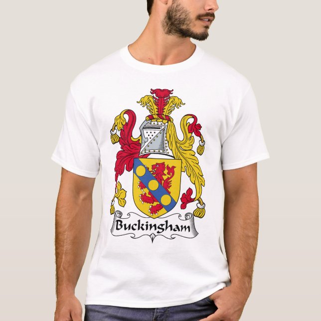 Camiseta Escudo de la familia de Buckingham (Anverso)