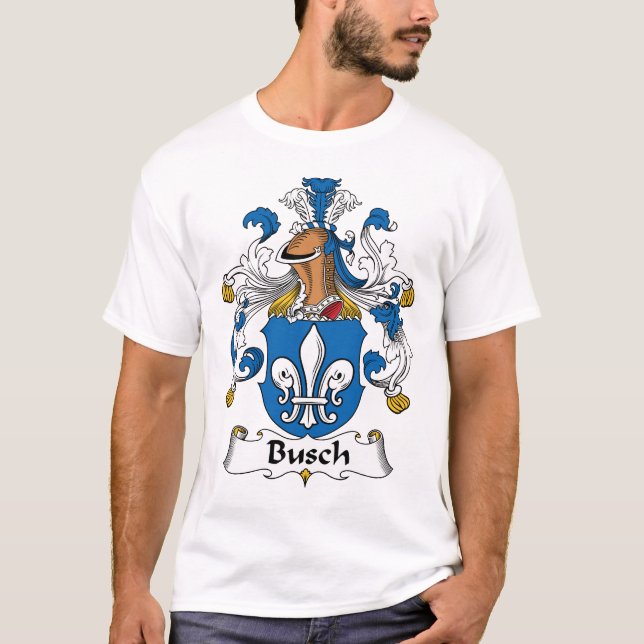 Camiseta Escudo de la familia de Busch (Anverso)