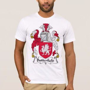 Camiseta Escudo de la familia de Butterfield