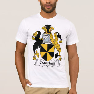 Camiseta Escudo de la familia de Campbell