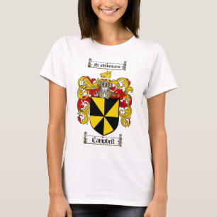 CAMISETA ESCUDO DE LA FAMILIA DE CAMPBELL - ESCUDO DE ARMAS