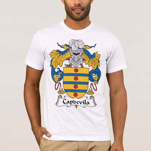 Camiseta Escudo de la familia de Capdevila (Anverso)