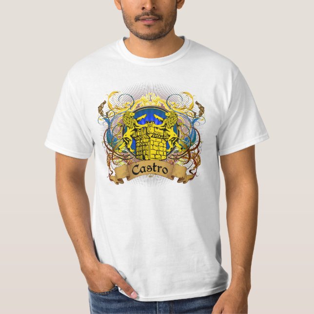 Camiseta Escudo de la familia de Castro (Anverso)