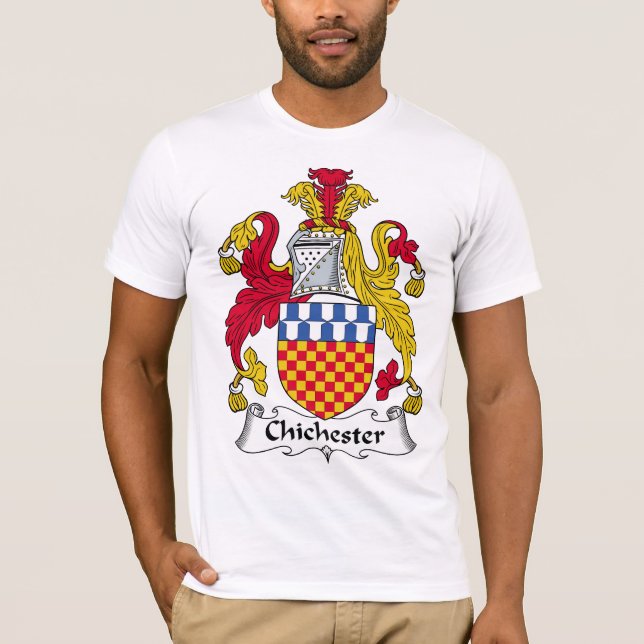 Camiseta Escudo de la familia de Chichester (Anverso)