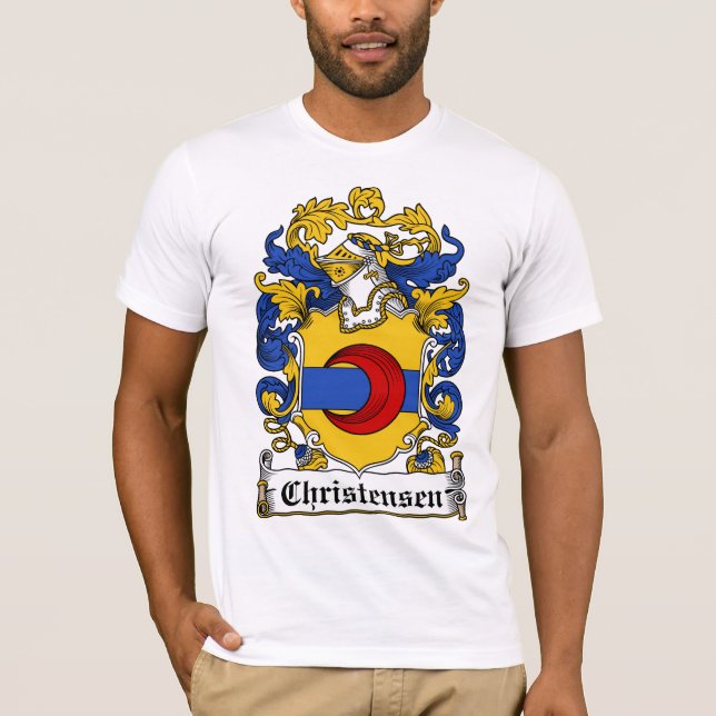 Camiseta Escudo de la familia de Christensen (Anverso)