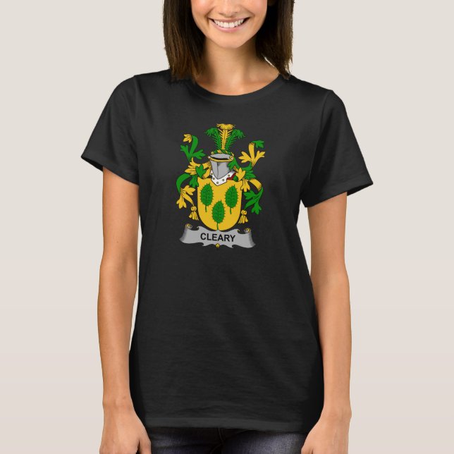 Camiseta Escudo de la familia de Cleary (Anverso)
