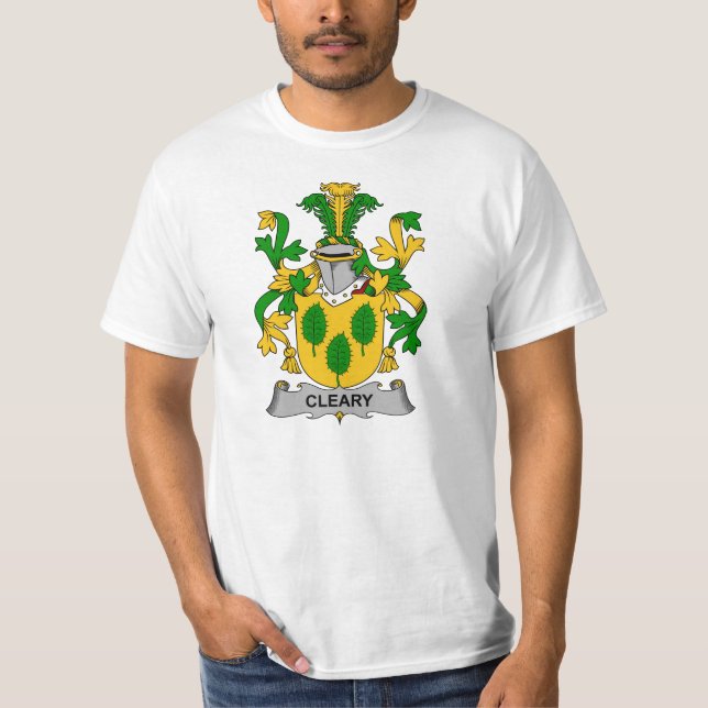 Camiseta Escudo de la familia de Cleary (Anverso)