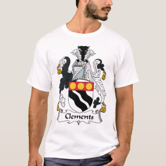 Camiseta Escudo de la familia de Clements