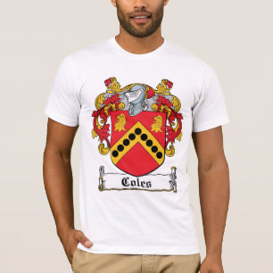 Camiseta Escudo de la familia de Coles