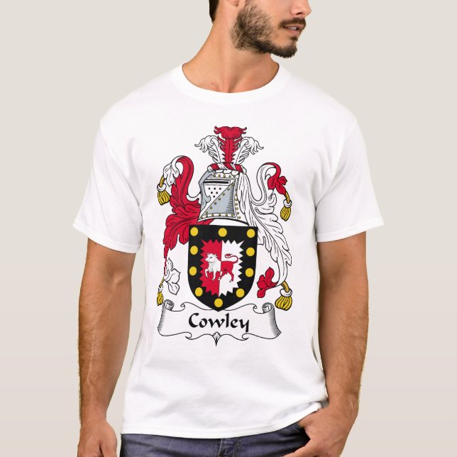 Camiseta Escudo de la familia de Cowley (Anverso)