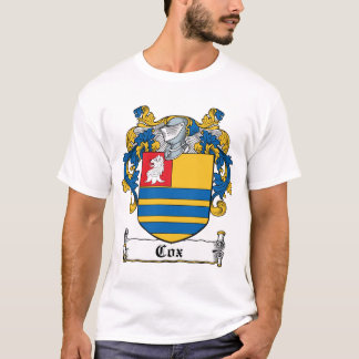 Camiseta Escudo de la familia de $cox