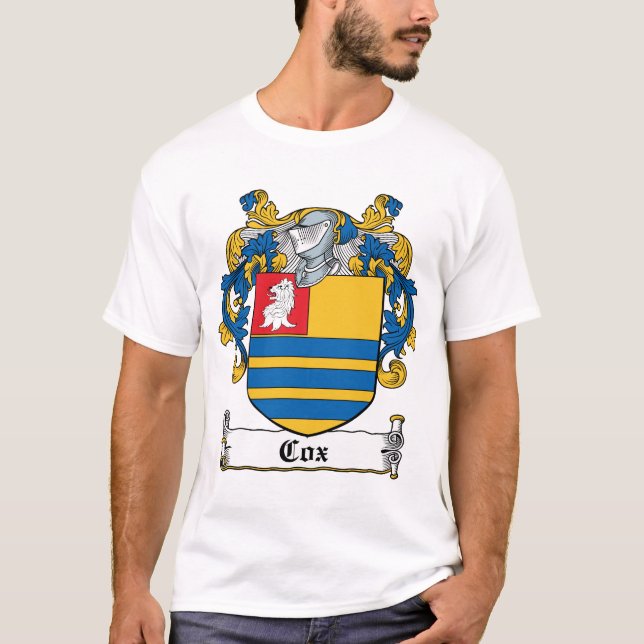Camiseta Escudo de la familia de $cox (Anverso)