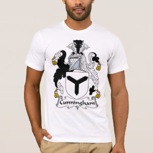 Camiseta Escudo de la familia de Cunningham