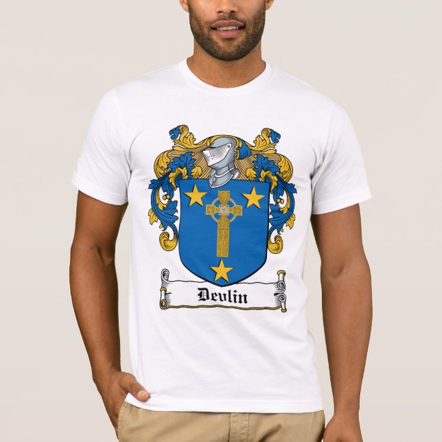 Camiseta Escudo de la familia de Devlin (Anverso)