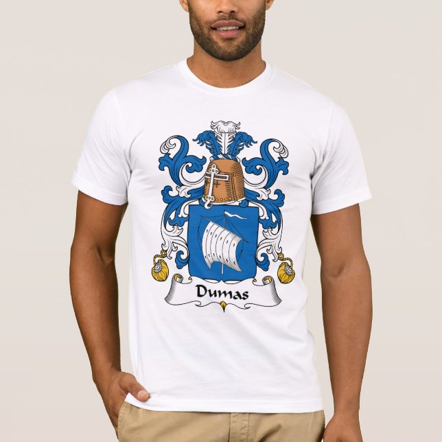 Camiseta Escudo de la familia de Dumas (Anverso)