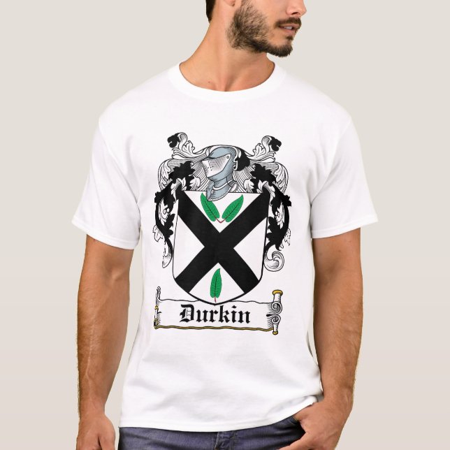 Camiseta Escudo de la familia de Durkin (Anverso)