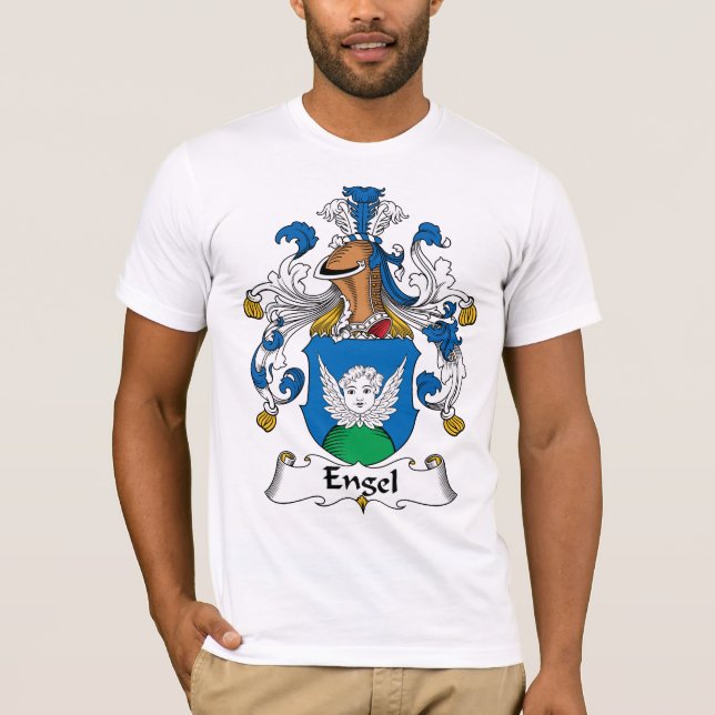 Camiseta Escudo de la familia de Engel (Anverso)