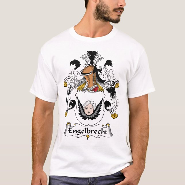 Camiseta Escudo de la familia de Engelbrecht (Anverso)