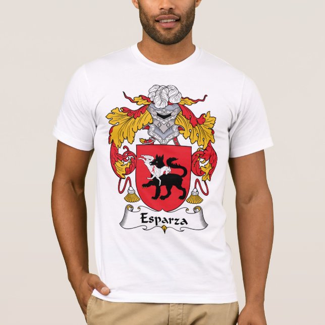 Camiseta Escudo de la familia de Esparza (Anverso)