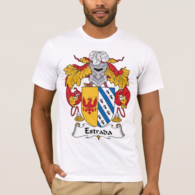 Camiseta Escudo de la familia de Estrada (Anverso)