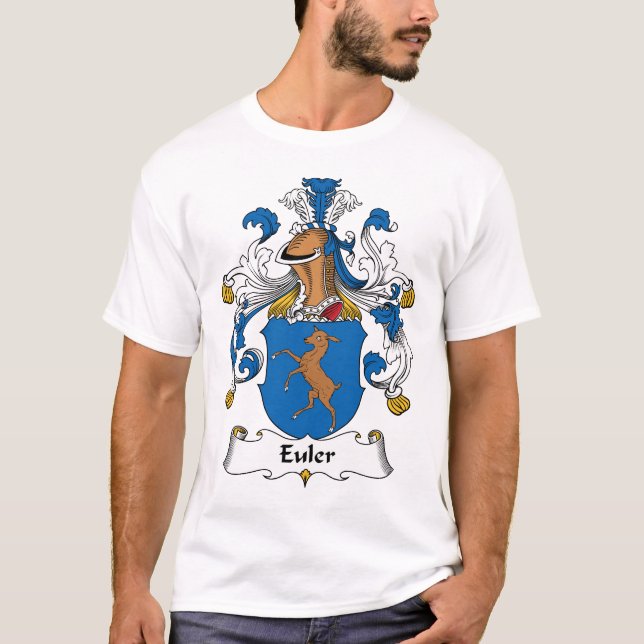 Camiseta Escudo de la familia de Euler (Anverso)