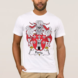 Camiseta Escudo de la familia de Faria