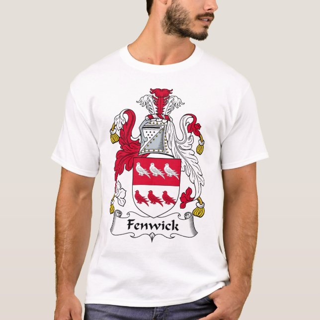 Camiseta Escudo de la familia de Fenwick (Anverso)