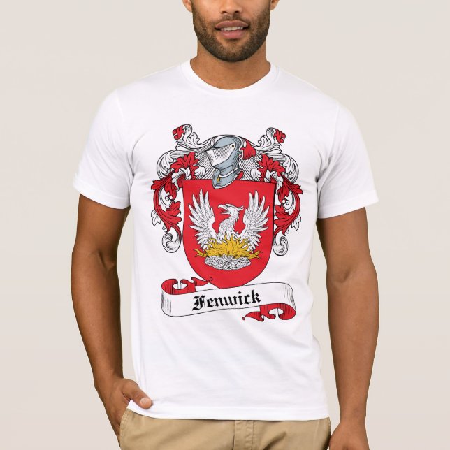 Camiseta Escudo de la familia de Fenwick (Anverso)