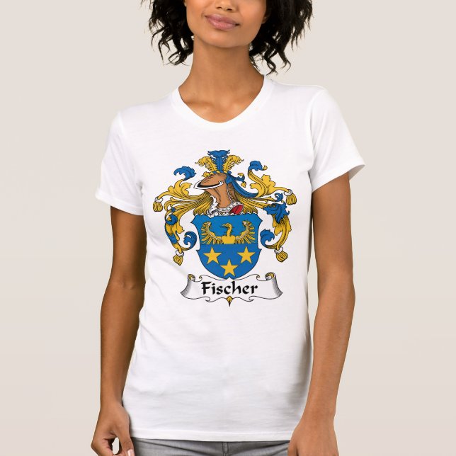 Camiseta Escudo de la familia de Fischer (Anverso)