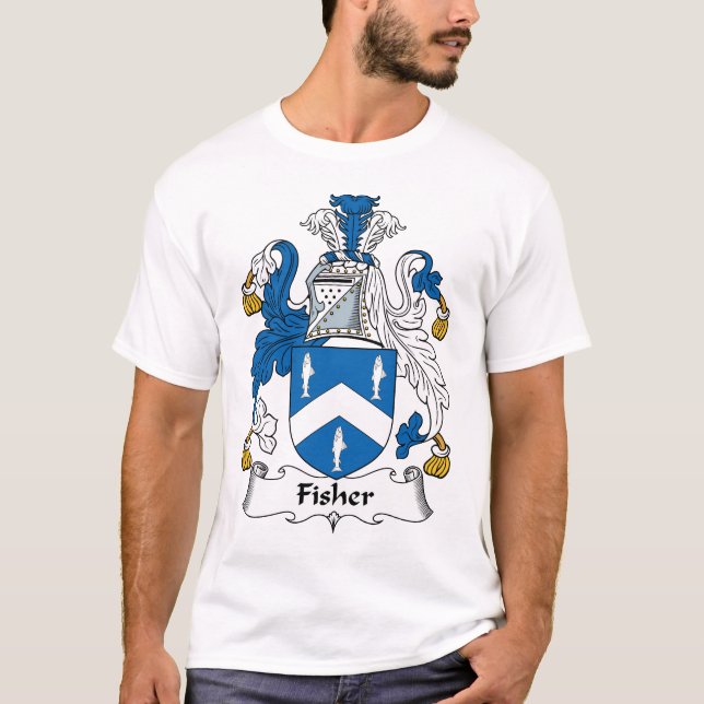 Camiseta Escudo de la familia de Fisher (Anverso)