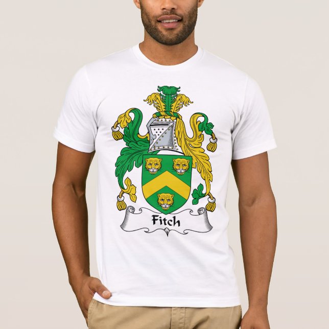 Camiseta Escudo de la familia de Fitch (Anverso)