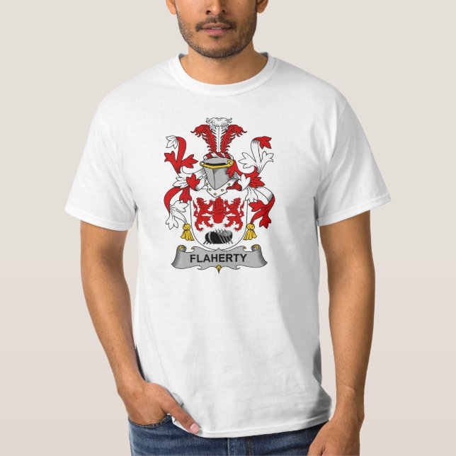 Camiseta Escudo de la familia de Flaherty (Anverso)