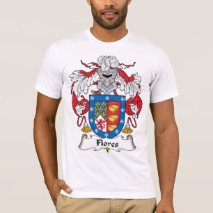Camiseta Escudo de la familia de Flores