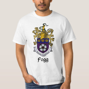 Camiseta Escudo de la familia de Fogg/camiseta del escudo