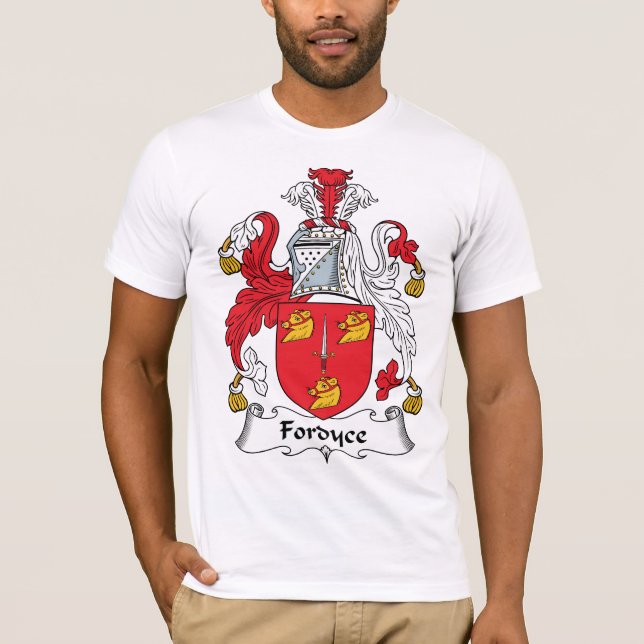 Camiseta Escudo de la familia de Fordyce (Anverso)