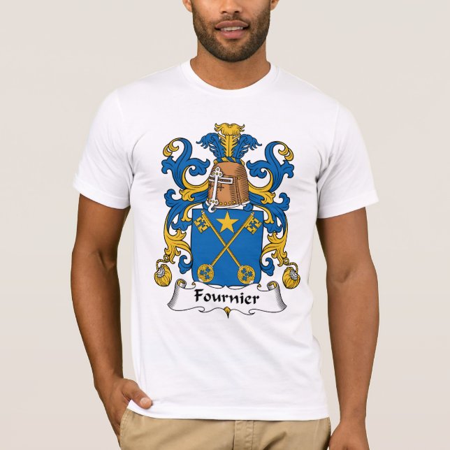 Camiseta Escudo de la familia de Fournier (Anverso)