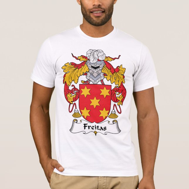 Camiseta Escudo de la familia de Freitas (Anverso)