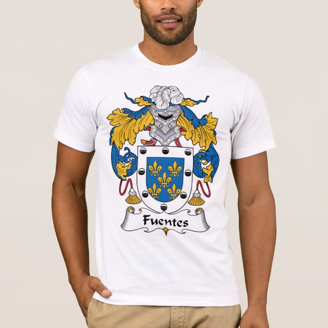 Camiseta Escudo de la familia de Fuentes (Anverso)