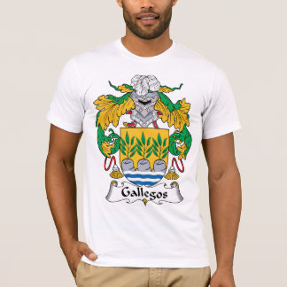 Camiseta Escudo de la familia de Gallegos