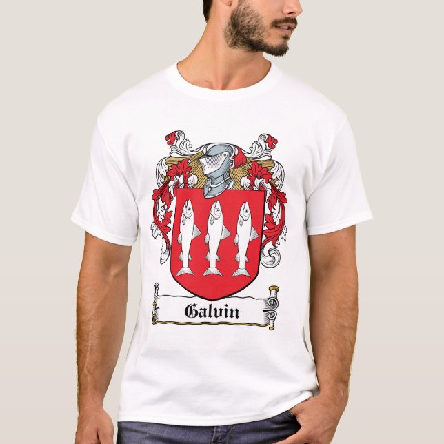Camiseta Escudo de la familia de Galvin (Anverso)
