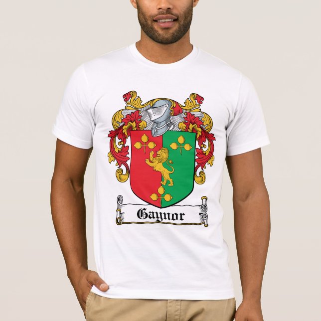 Camiseta Escudo de la familia de Gaynor (Anverso)