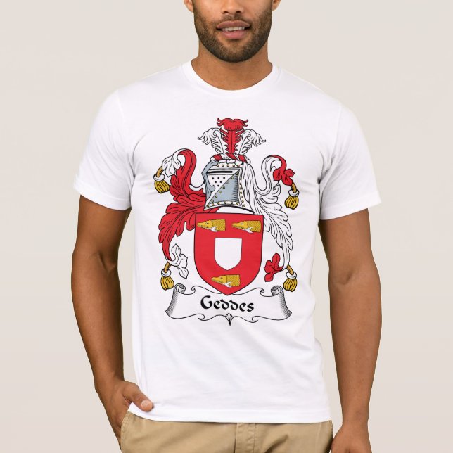 Camiseta Escudo de la familia de Geddes (Anverso)