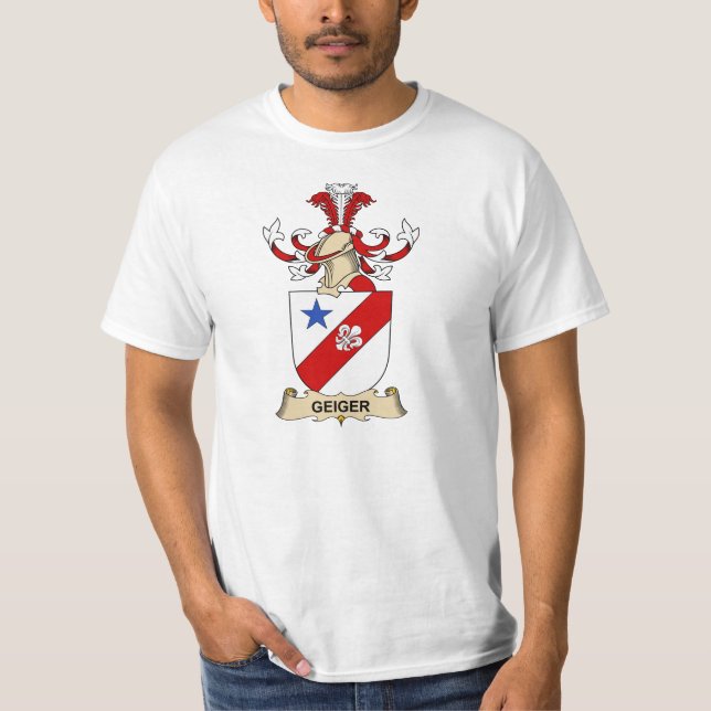 Camiseta Escudo de la familia de Geiger (Anverso)