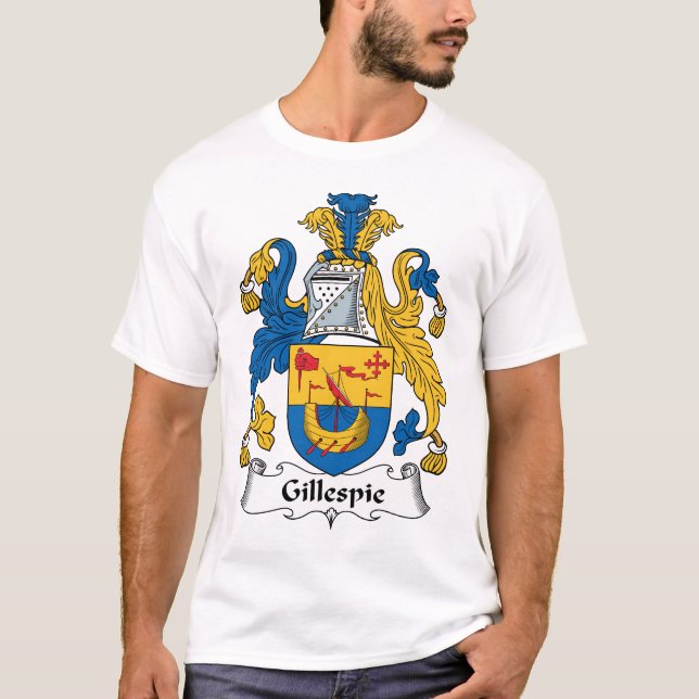 Camiseta Escudo de la familia de Gillespie (Anverso)