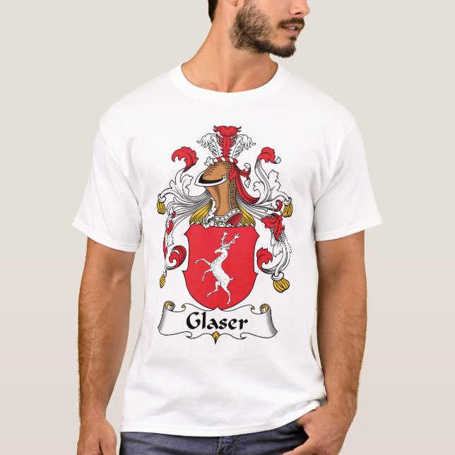 Camiseta Escudo de la familia de Glaser (Anverso)