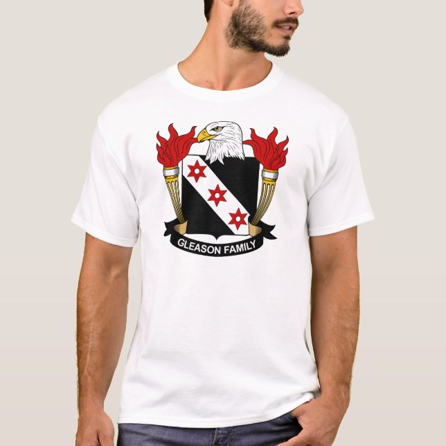 Camiseta Escudo de la familia de Gleason (Anverso)