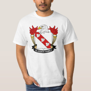 Camiseta Escudo de la familia de Glidden