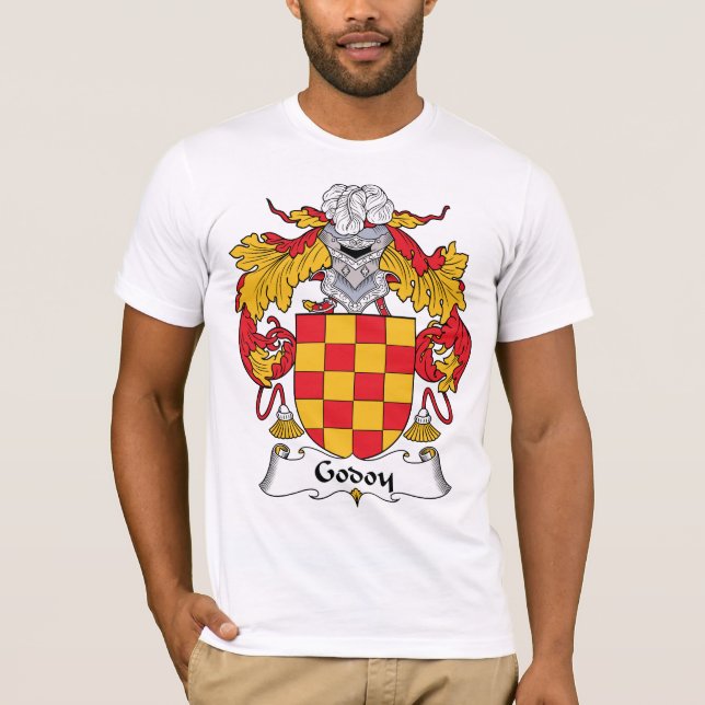 Camiseta Escudo de la familia de Godoy (Anverso)