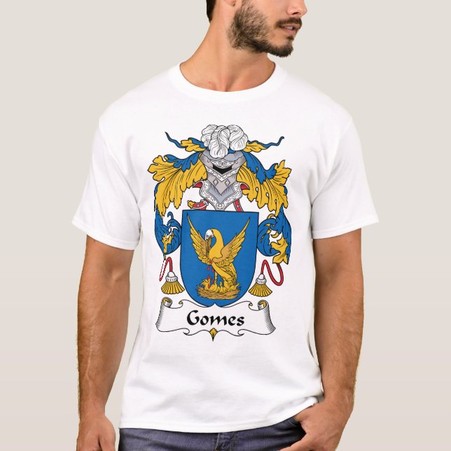 Camiseta Escudo de la familia de Gomes (Anverso)